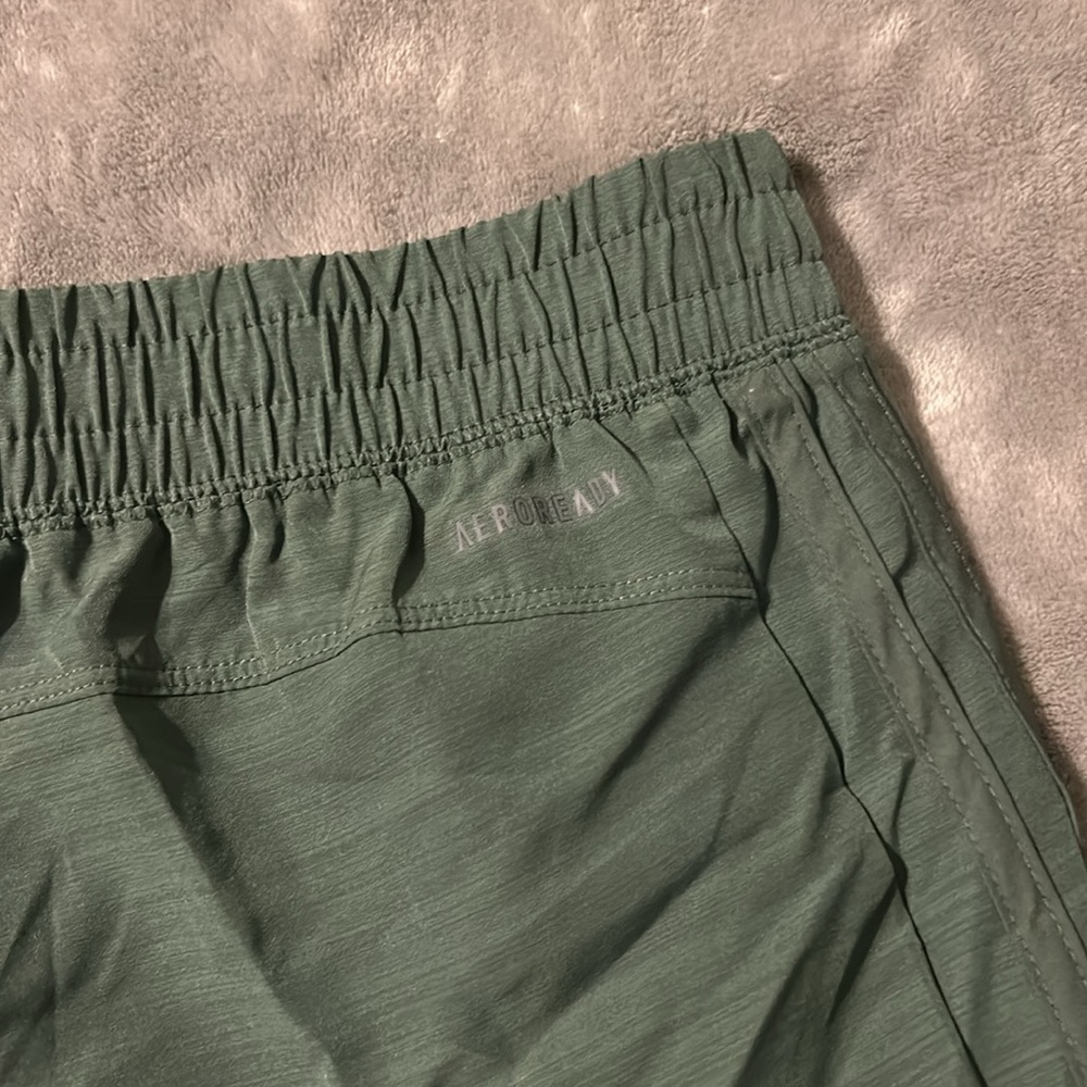 Adidas Running Shorts 3 stripe unlined Shorts - Picture 7 of 10